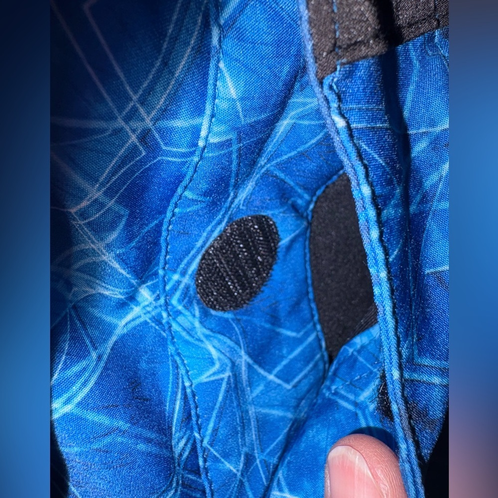 Pelagic Hydro-Lite Blue Camo Board Shorts Performance Fishing Swim Trunks 32 - Picture 5 of 9